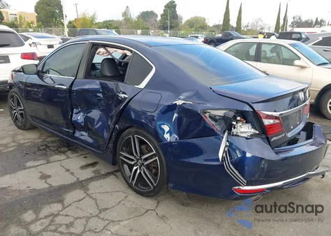 2016 Honda Accord Sport from USA, damaged, VIN 1HGCR2F51GA092789